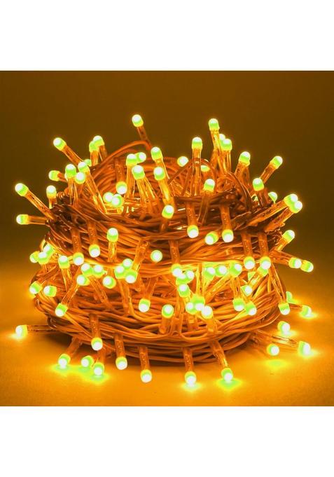 Lexton Yellow Lunar Decorative Fairy Light 75 Leds Pack of 50