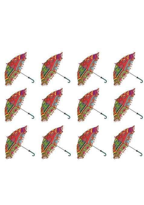 The SLR Embroidery Work Decorative Handmade Wedding Umbrella