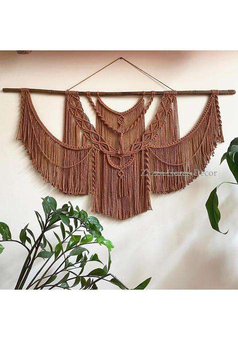 Zazza Home Decor Macrame Wall Hanging Wedding Decor Macrame Boho Wall Decor Fibre Big Cotton Boho Chic Wedding