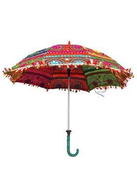 The SLR Embroidery Work Decorative Handmade Wedding Umbrella