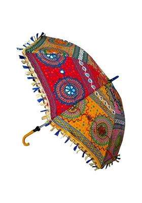 The SLR Embroidery Work Decorative Handmade Wedding Umbrella