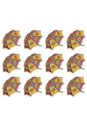 The SLR Embroidery Work Decorative Handmade Wedding Umbrella