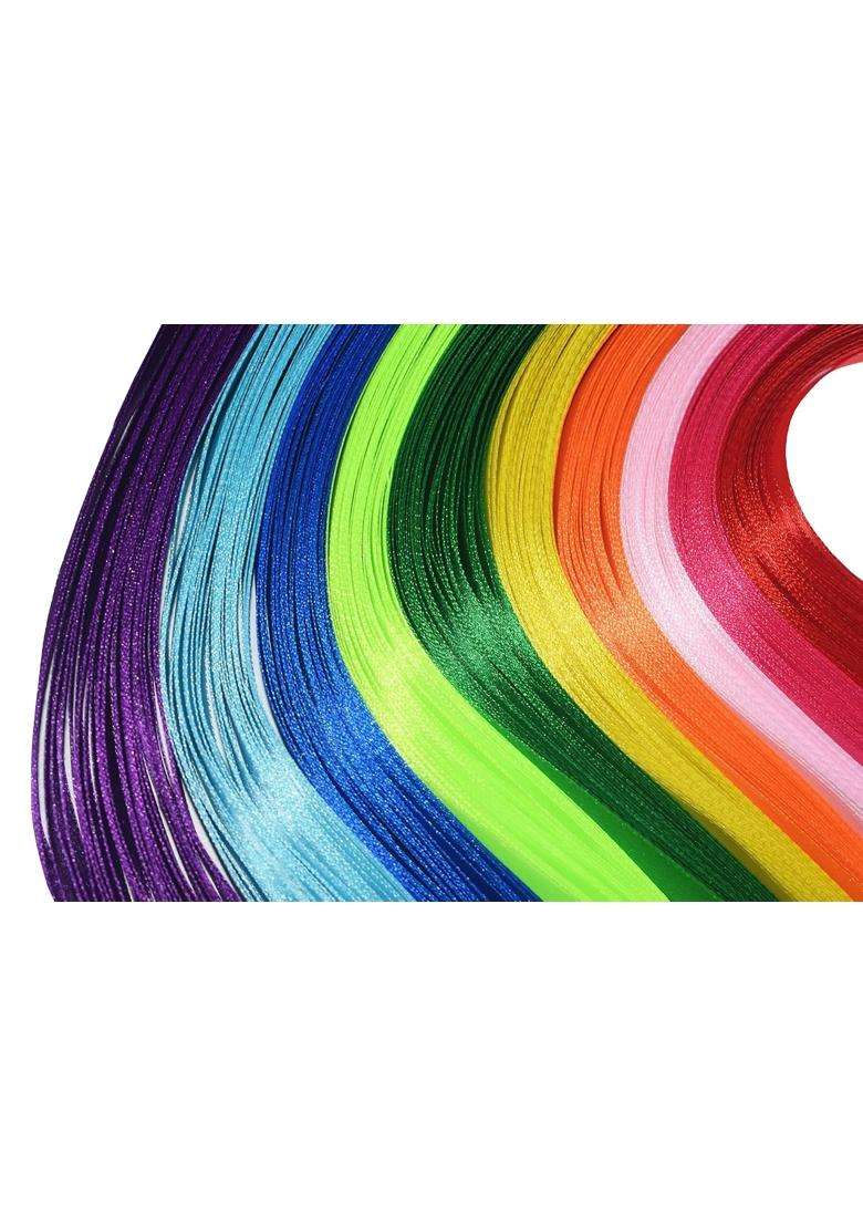 Kingsnow 100 Pieces Multi Color Ribbon Wands Streamers Sticks with Gold Bell - Indya