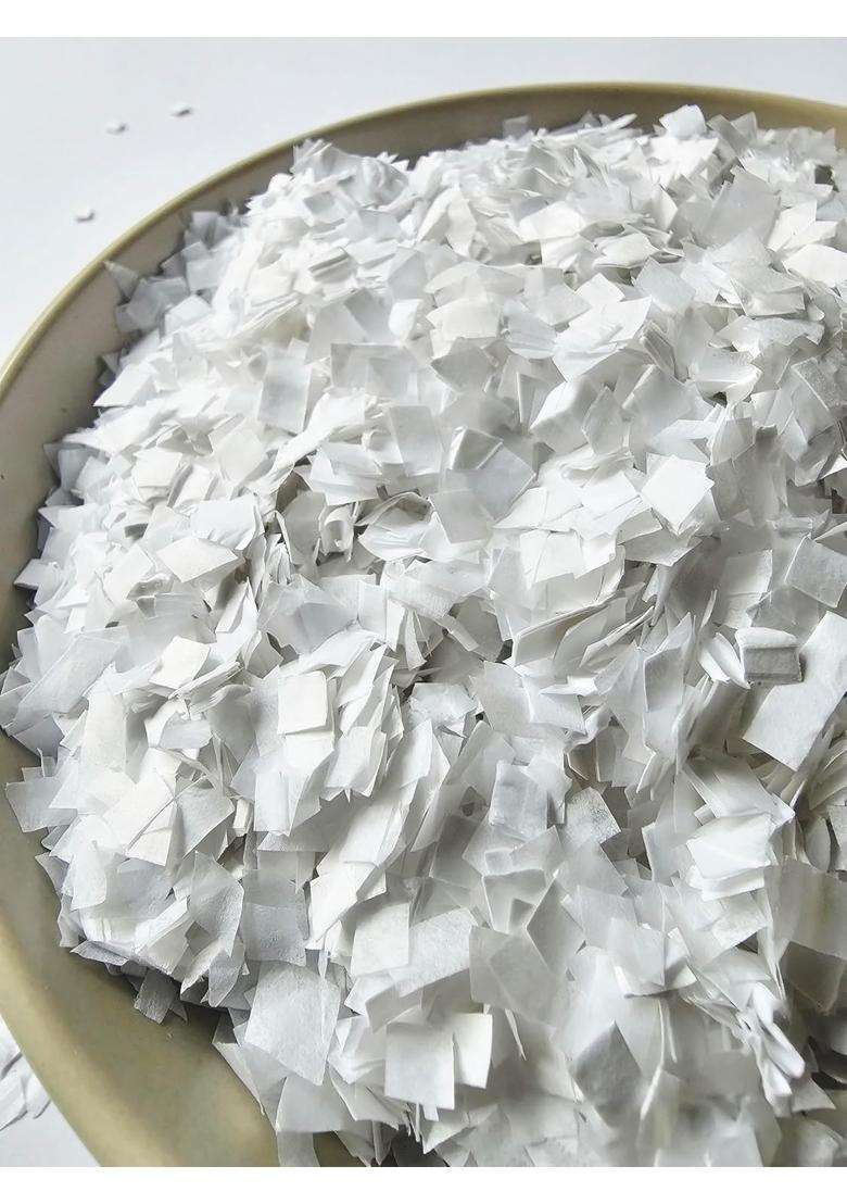 Inside My Nest Snow White Wedding Confetti Biodegradable Eco Environmentally Friendly Tissue Paper Aisle - Indya