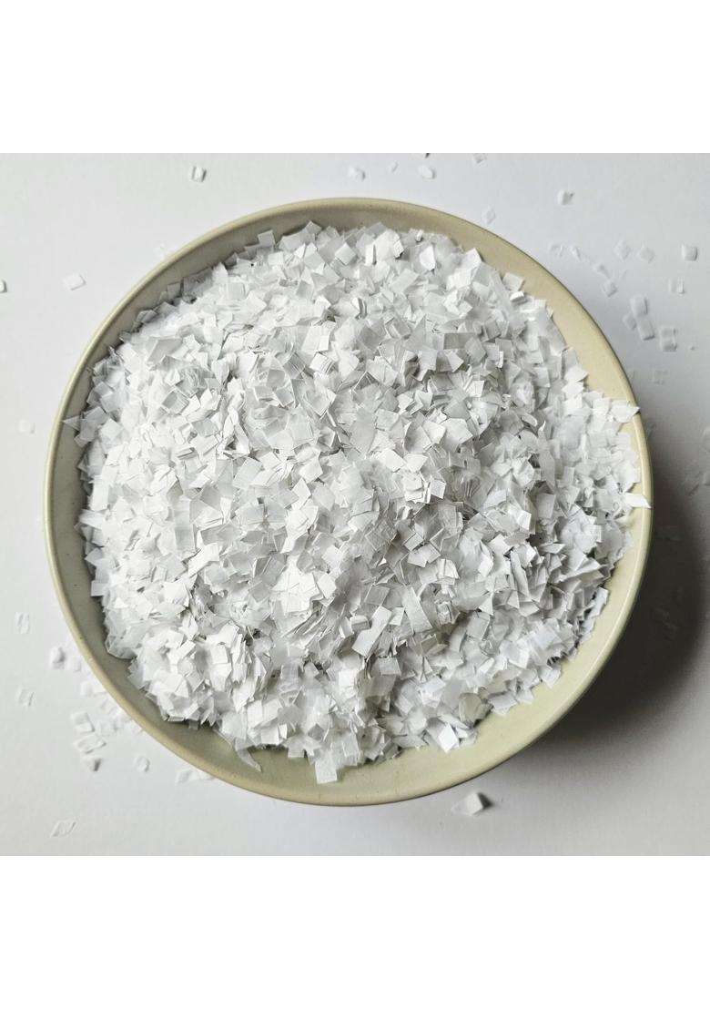 Inside My Nest Snow White Wedding Confetti Biodegradable Eco Environmentally Friendly Tissue Paper Aisle - Indya