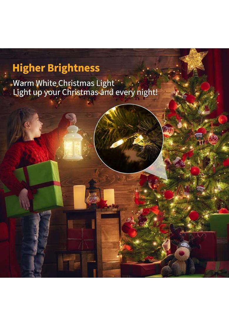 Brightown Battery Operated String Lights 4 Pack 8Feet 20Led Warm White - Indya