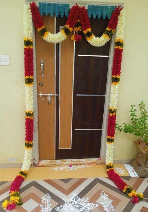 Dry Garland World Door Toran Hanging for Main Door Entrance
