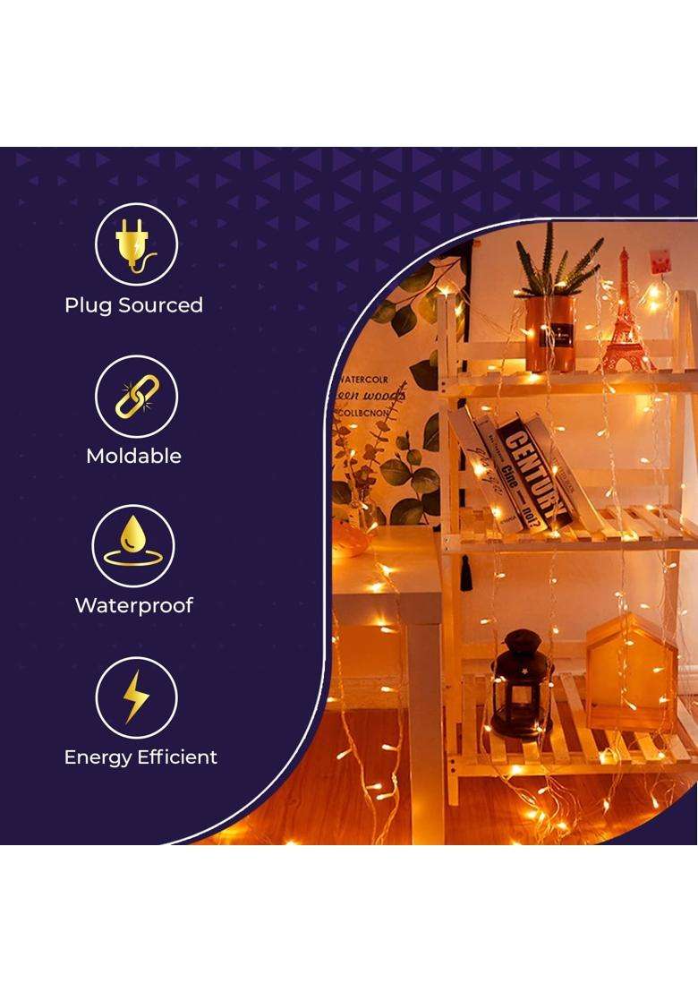 Lexton 36 LED Power Pixel Serial String Fairy Light Plug Sourced Pack of 20 - Indya