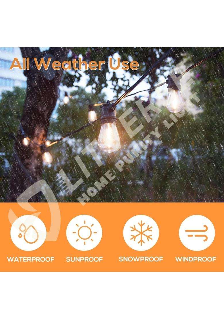 Litverse Solar String Lights 10 LED - Indya