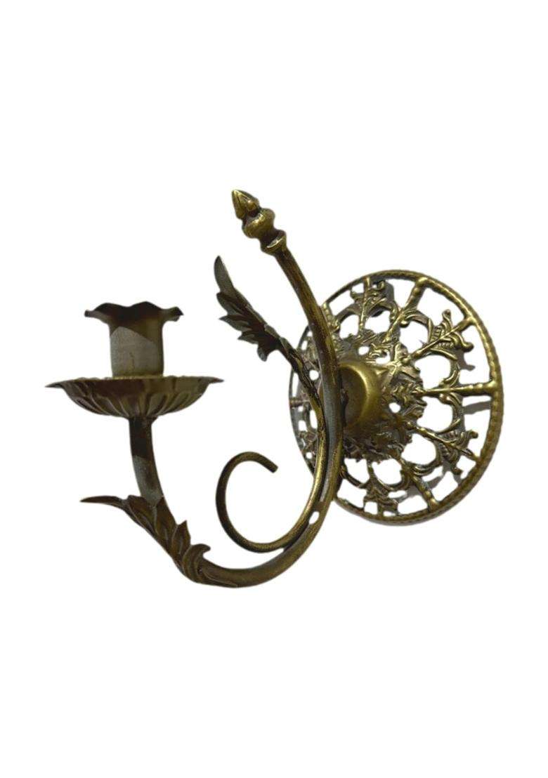 Zelphora Candlestick Holder Decorations Wall Candle Sconces for Mantel Hallways Party - Indya
