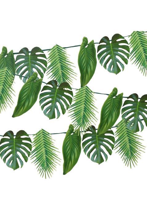 Talking Tables Supplies Birthday Tropical Fiesta Palm Leaf Garland Party Decorations Length 1 Point 5M 5Ft
