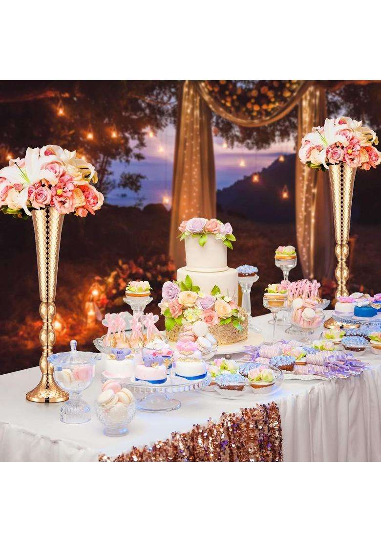 Xigsta Artificial Flower Arrangements Rack for Party Birthday Event Aisle Home Decoration - Indya