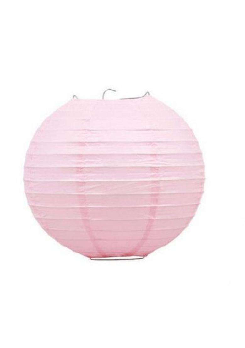 Sogorge 20 Pcs Rose Peach Pink Paper Lantern Honeycomb Ball Pom for Baby Shower Birthday Decoration - Indya
