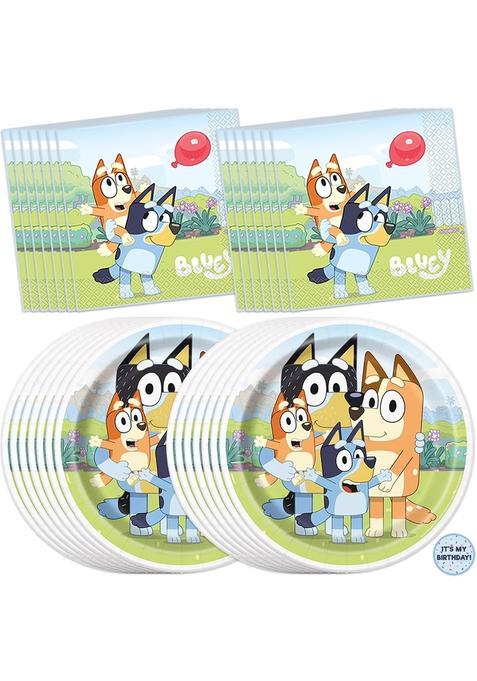 Unique Bluey Birthday Party Supplies Serves 16