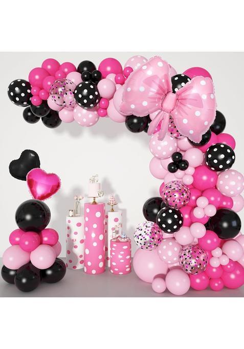 Ouddy Party 113Pcs Cartoon Mouse Balloon Garland Arch Kit