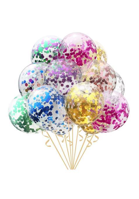 Hadeeong Lindoo Multicolor Confetti Balloons Summer Wedding Birthday Baby Shower Christmas Party Supplies
