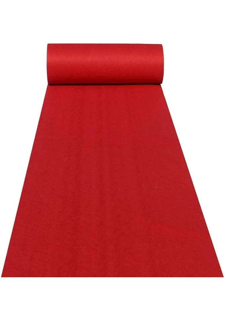 INVA RUGZ Runner for Home Red a Carpet Wedding Ceremony Exhibition Stage Party Decoration - Indya