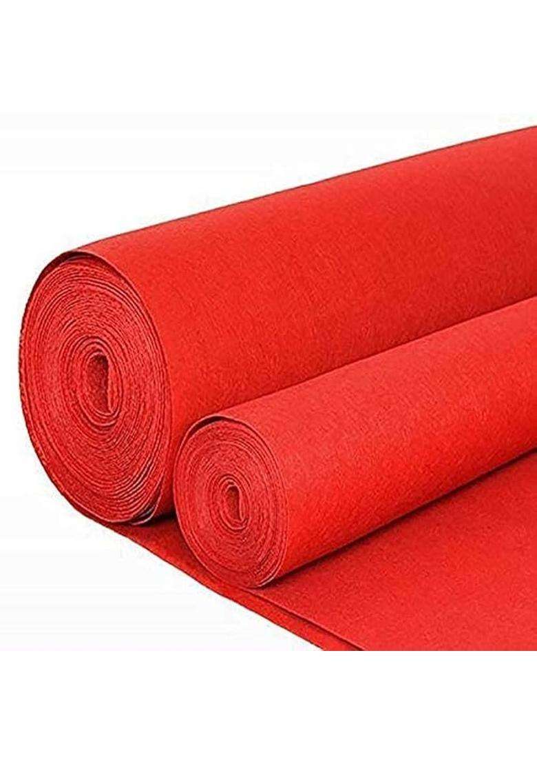 INVA RUGZ Runner for Home Red a Carpet Wedding Ceremony Exhibition Stage Party Decoration - Indya