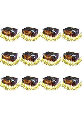 Philips 4M 10 LED Crystal Diya String Light Decorative Ladi Light for Diwali Wedding Festival Party Pack of 12