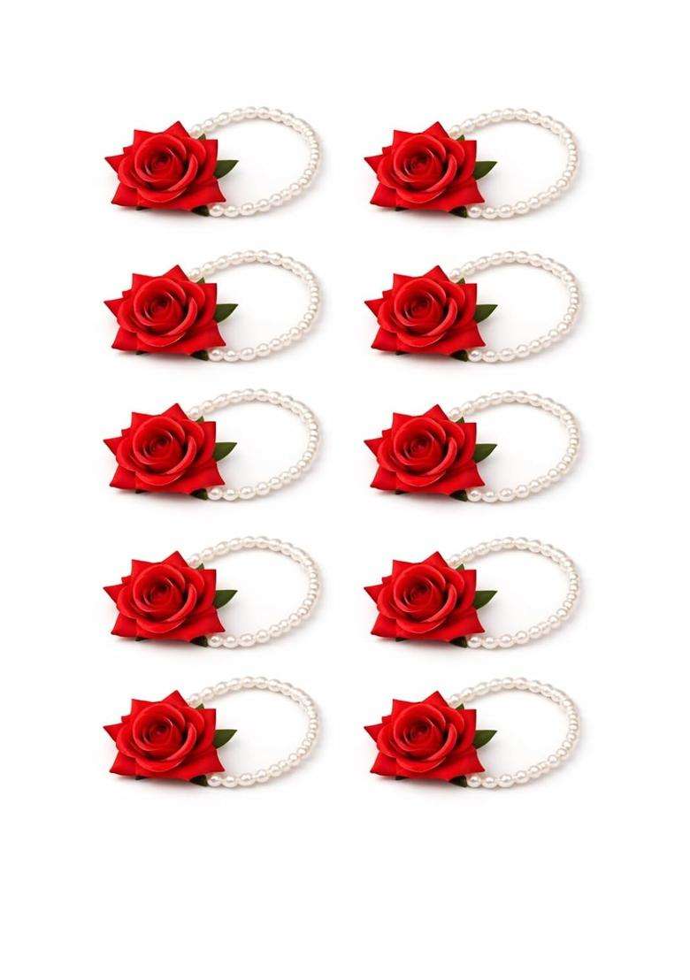 Cyberkavish Rose Pearl Bracelet for Women and Girls - Indya