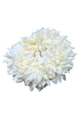 Estationeryhouse Traditional Indian Hair Accessories White Gajra Artificial Flower Jewelry Handmade Veni Tiara