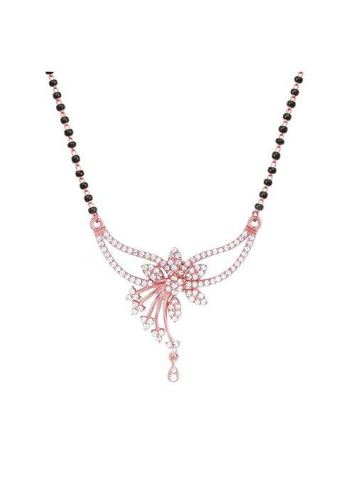 GIVA 925 Silver 18K Gold Plated Rose Gold Plated Mangalsutra Sets