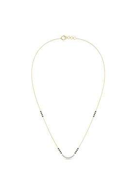 WHP Jewellers Elegance 9KT Diamond Mangalsutra for Women Diamond Fashion Jewellery for Women