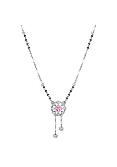Clara 925 Sterling Silver Dhriti Mangalsutra Tanmaniya Pendant for Women