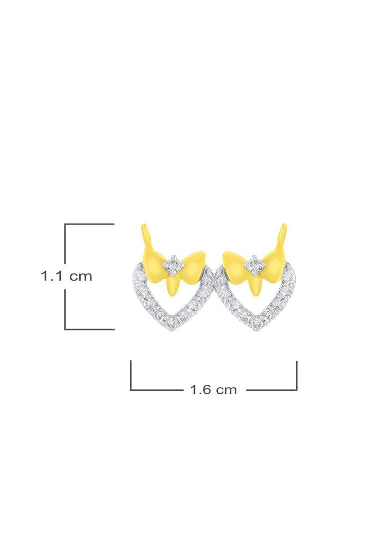 WHP Jewellers Graceful Sparkle Diamond Mangalsutra Pendant for Women - Indya