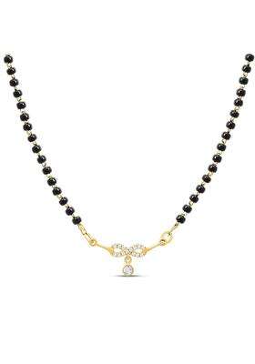 Zavya 925 Sterling Silver Gold Plated Mangalsutra Gift Ideas for Wife