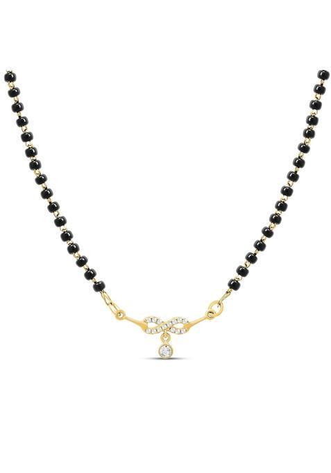 Zavya 925 Sterling Silver Gold Plated Mangalsutra Gift Ideas for Wife