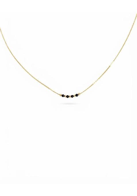 Minnim 14K Gold Filled Minimal Mangalsutra Necklace for Women