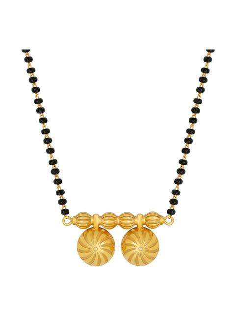 GIVA 925 Silver 18K Gold Plated Rose Gold Plated Mangalsutra Sets