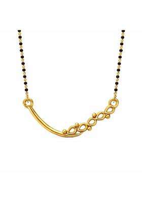 Dishis 22K 18K 14K Yellow Gold Mangalsutra Pendant for Women