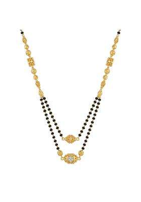 Ritvaa Smartgold 24K Gold Plated Oviya Mangalsutra for Women