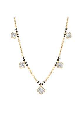 Ritvaa Smartgold 24K Gold Plated Phulwa Mangalsutra for Women