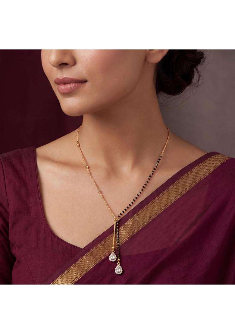 Ritvaa Smartgold 24K Gold Plated Dorvini Mangalsutra for Women - Indya
