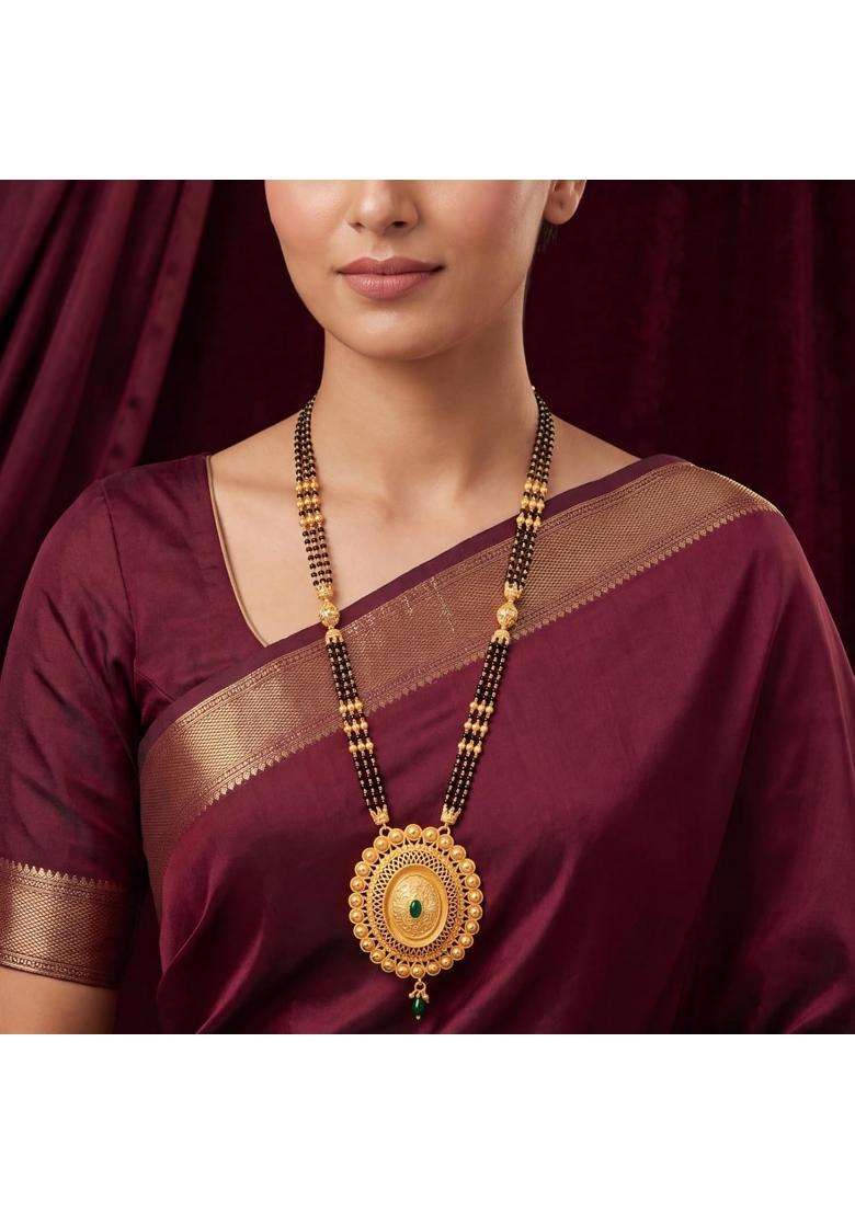Ritvaa Smartgold 24K Gold Plated Vihana Mangalsutra for Women - Indya
