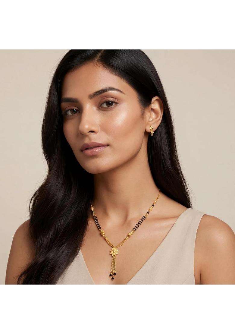 Ritvaa 24K Smartgold Mangalsutra for Women - Indya