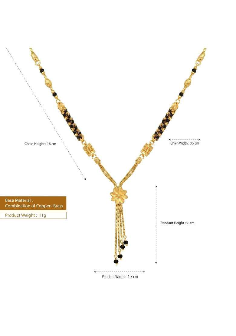 Ritvaa 24K Smartgold Mangalsutra for Women - Indya