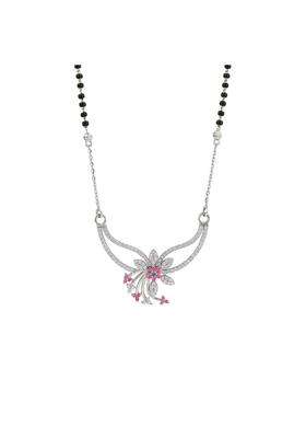Maira 925 Sterling Silver 1 GM Gold Plated Mangalsutra for Women