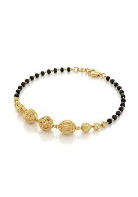 Ritvaa Smartgold 24K Gold Plated Mangalsutra Bracelet for Women