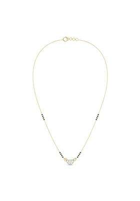 WHP Jewellers Elegance 9KT Diamond Mangalsutra for Women Diamond Fashion Jewellery for Women