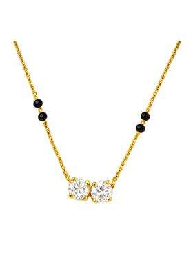 Anushka Jain Jewellery Ti Amo Mangalsutra Necklace for Women 925 Sterling Silver 18K Gold Vermeil