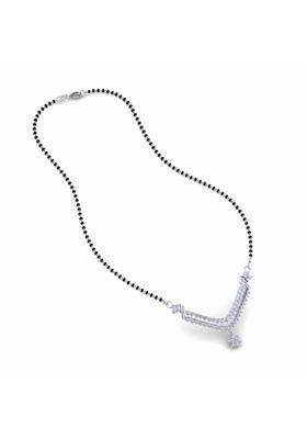 Rihi by P C Chandra Jewellers 925 Sterling Silver Eternal Love Floral Love Bond Mangalsutra