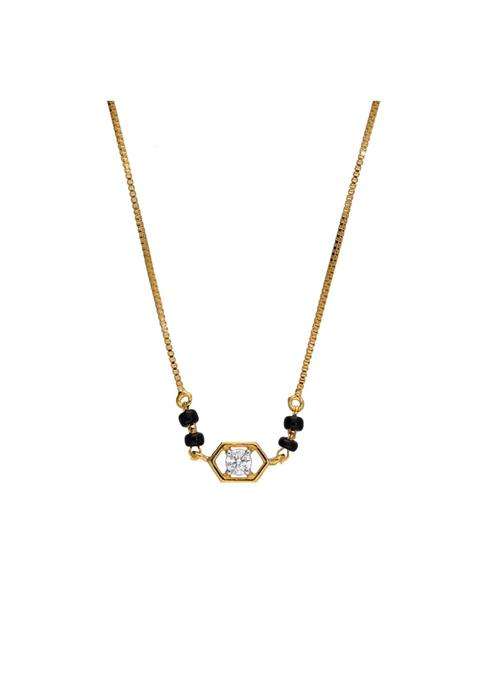 SVD Jewels Sparkaling Diamond Mangalsutra