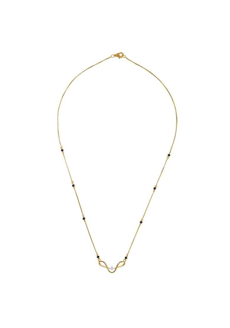 SVD Jewels Radiant Vow Diamond Mangalsutra - Indya