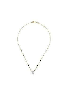 PNG Jewellers Ecliptica Charm Diamond and Gold Modern Mangalsutra for Women