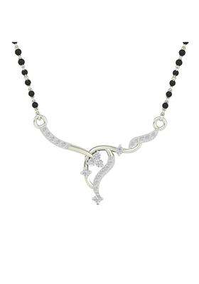 Dishis 14K 18K 22K Yellow White Rose Gold and Diamond Mangalsutra for Women