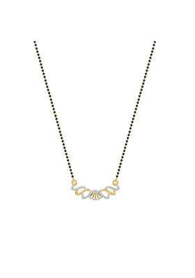 Dishis 14K 18K Yellow Gold and Diamond Mangalsutra for Women